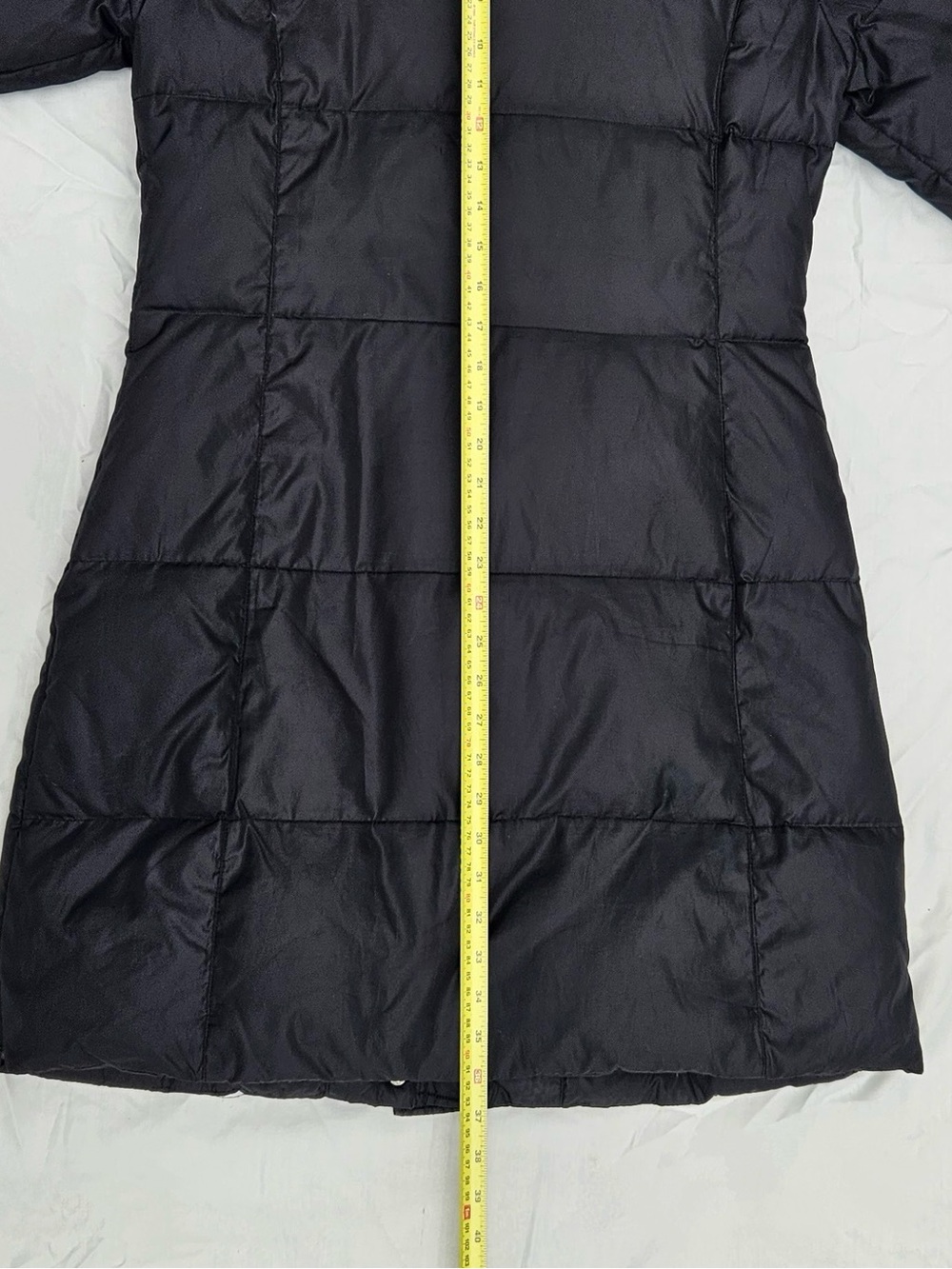 Michael Kors Long Black Puffer Jacket with Hood - Picture 6 of 16
